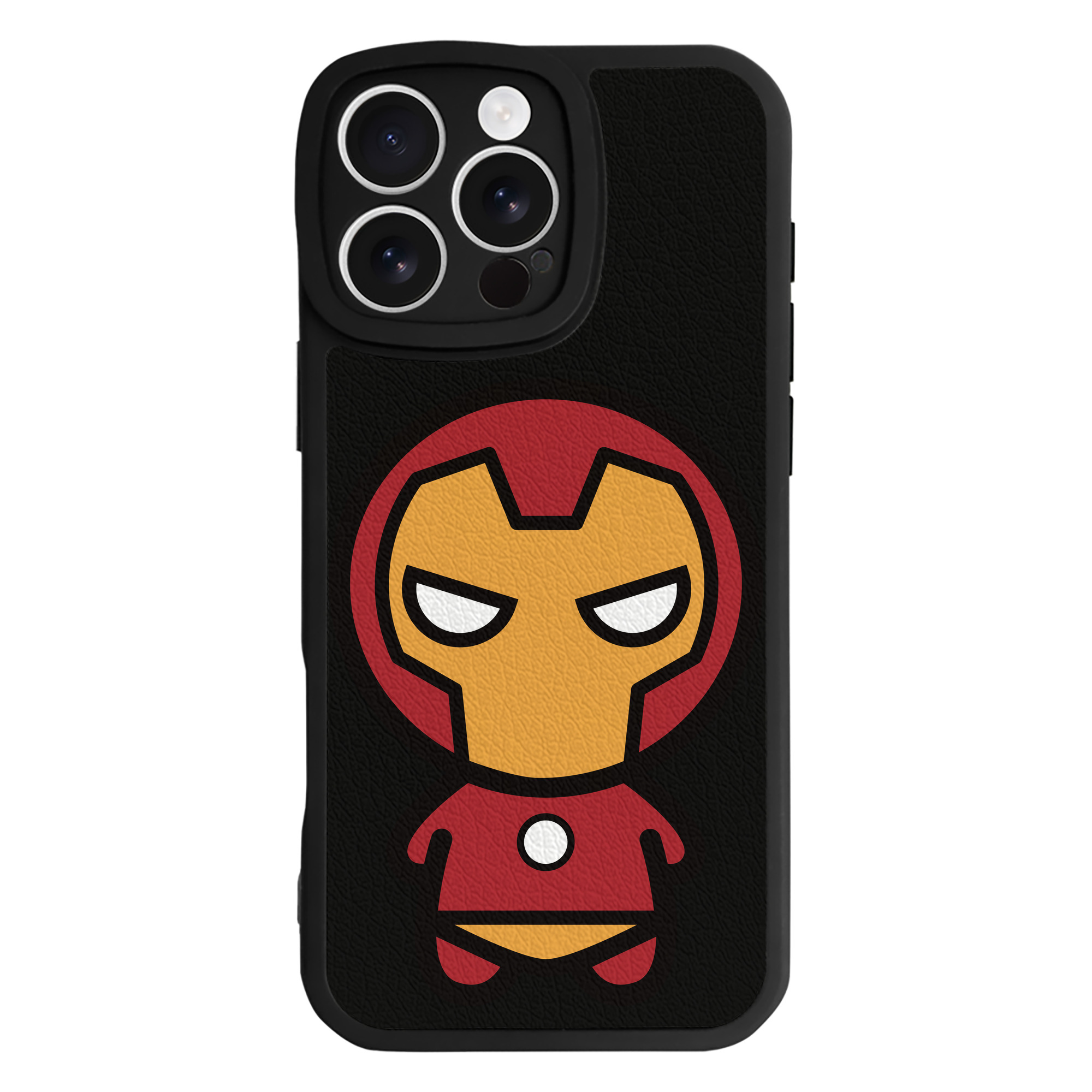（画像用） アベンジャーズ The Avengers 【iPhone 16シリーズ対応】シリコンスマホケース（レザー調） 材質：シリコン